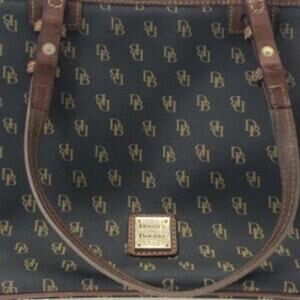 Dooney And Bourke Gretta Small Leisure Shopper Tote Smoke Grey